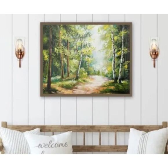 Westinghouse Indoor Single Light Fixture Oil Rubbed Bronze Seeded Glass 65745 - Picture 4 of 4